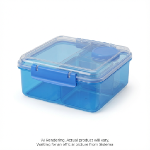 Sistema Kids 1.25L Bento Cube Assorted