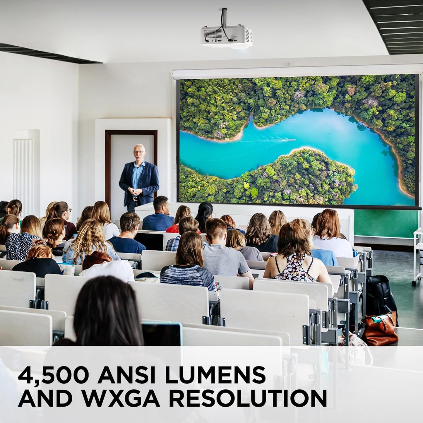 VIEWSONIC LS630W 4 500 LUMENS ANSI WXGA PROJECTEUR LASER POUR AFFAIRES/ÉDUCATION.