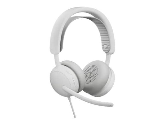 LOGITECH ZONE WIRED 2 - BLANC CASSÉ