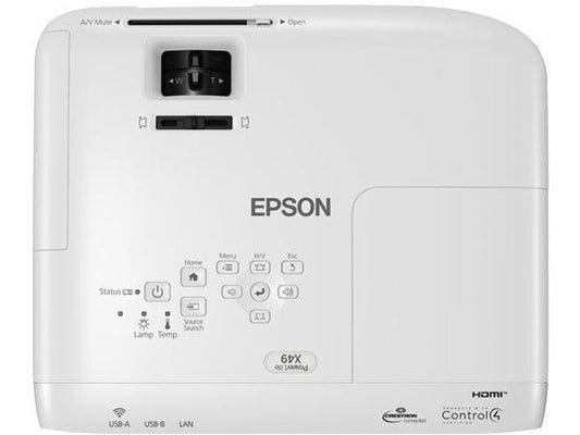 Projecteur EPSON PowerLite 119W, 4000 lumens, WXGA, blanc