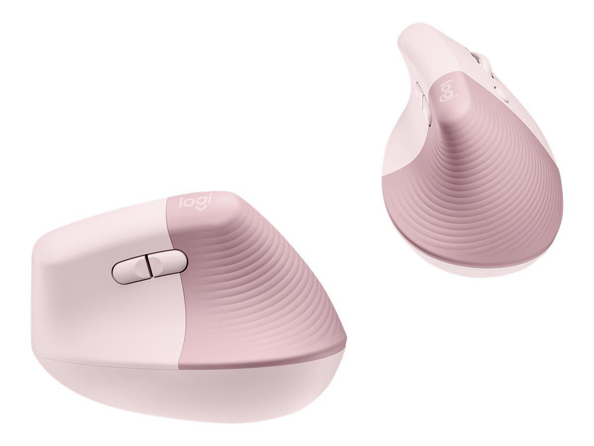 SOURIS ERGONOMIQUE VERTICALE LOGITECH LIFT (ROSE)