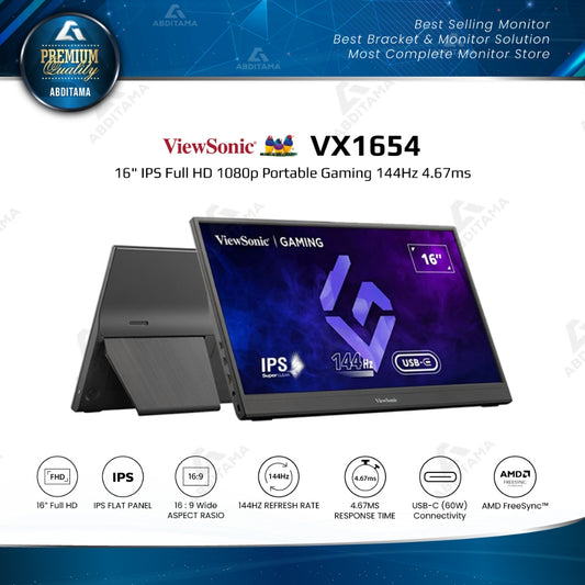 Moniteur de jeu portable ViewSonic VX1654