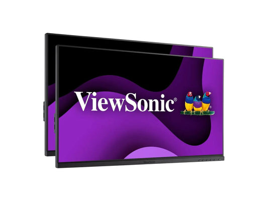 DEUX Moniteur IPS 1080P VIEWSONIC 24 PO (SANS SOCLE) AVEC HDMI, DP ET VGA.