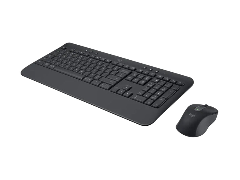 Logitech Signature MK650 Combo - Clavier, Souris - QWERTY - Périphérique d'entrée / Nombre de touches : 118 - Sans fil - USB - Graphite - Le Signature MK650 Combo