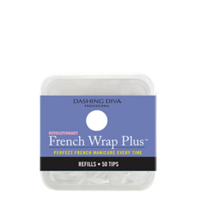 Embouts French Wrap mince - blanc