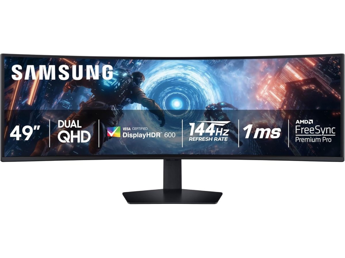 Samsung Écran incurvé super ultra-large 49PO 32:9 - Double QHD