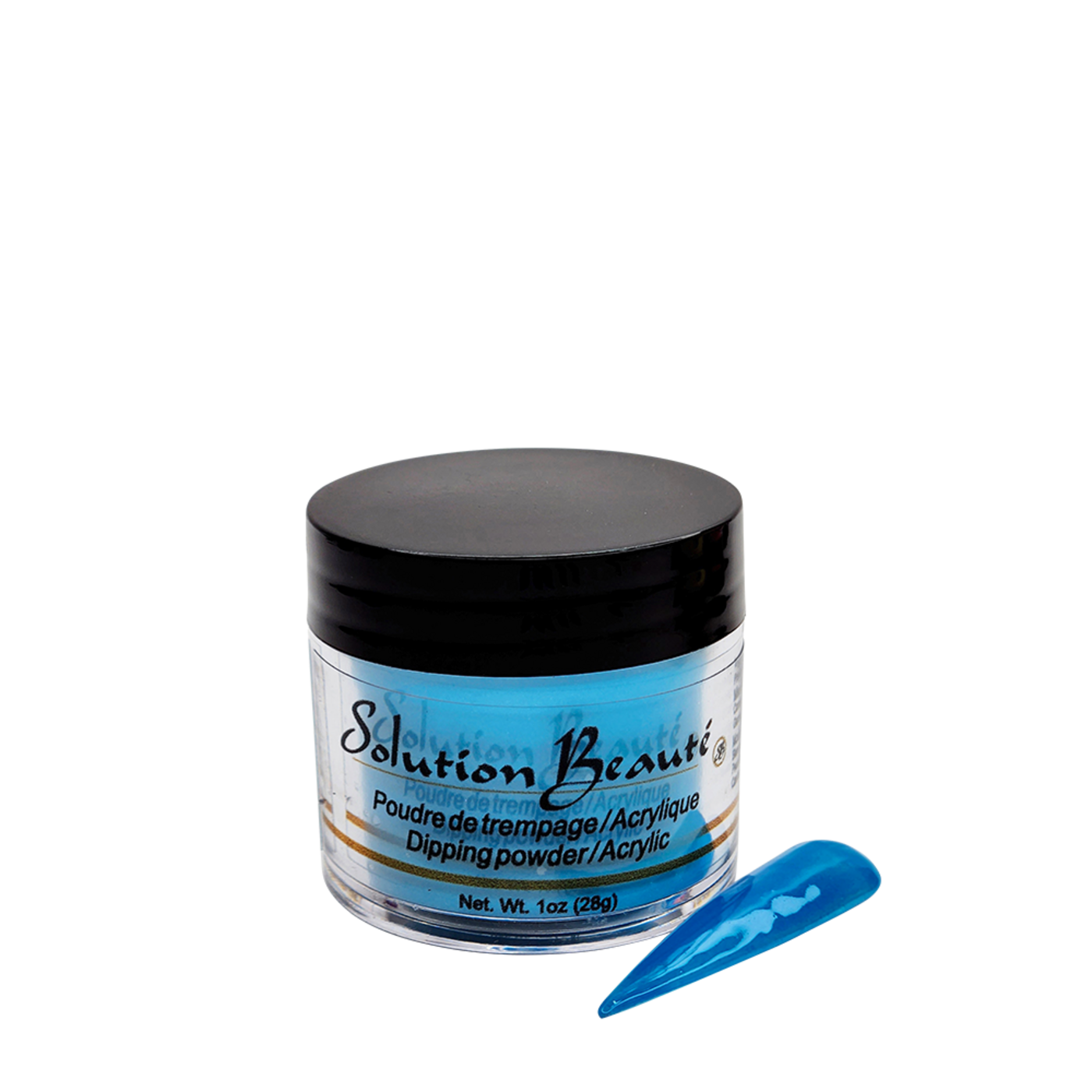 Poudre pour ongles - Teintes de bleu