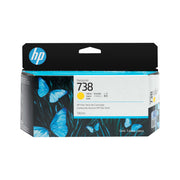 HP Cartouche d’encre DesignJet 738, jaune, 130 ml — image 1