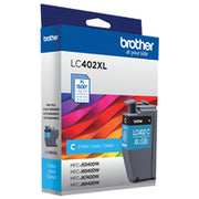 Brother LC402XLCS cartouche d'encre 1 pièce(s) Original Rendement élevé (XL) Cyan — image 7