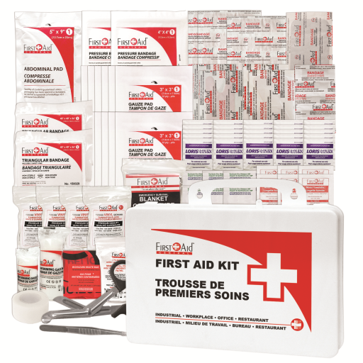 CSA Type 2 Basic Small First Aid Kit in a Plastic Case