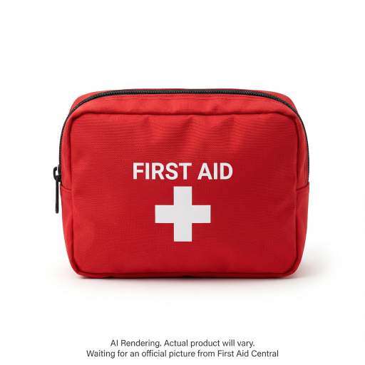 Trousse de premiers soins personnelle — nylon rouge (FAC-449RD)