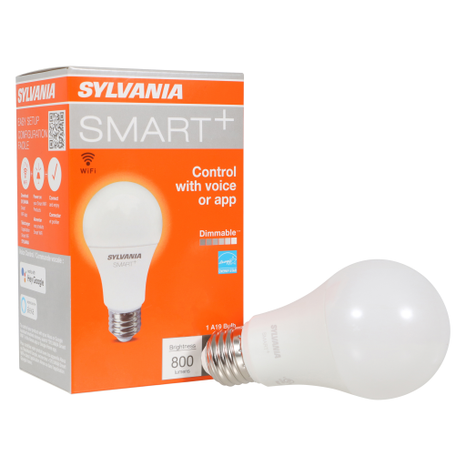 Ampoule intelligente WiFi LEDVANCE SMART+ — blanc doux
