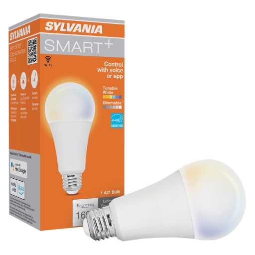 Ampoule intelligente WiFi LEDVANCE SMART+ — blanc ajustable