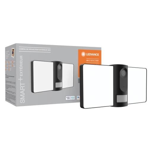 Caméra de sécurité WiFi LEDVANCE SMART+ — projecteur extérieur
