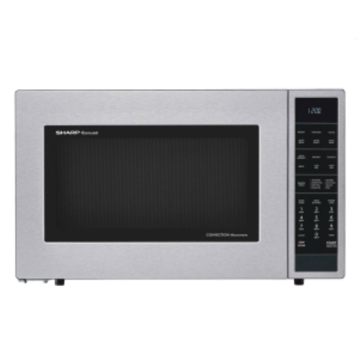 Sharp SMC1585KS Carousel Convection Microwave Oven ? 1.5 cu. ft. 900W Stainless Steel