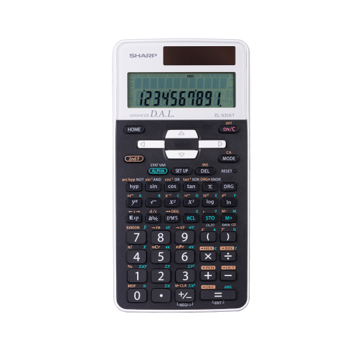 Calculatrice scientifique Sharp EL531XTWH