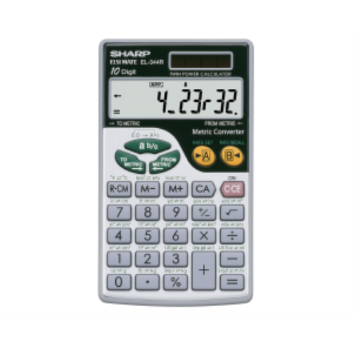 Calculatrice Sharp EL344R