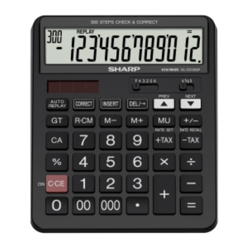 Calculatrice de bureau Sharp EL-CC12GP