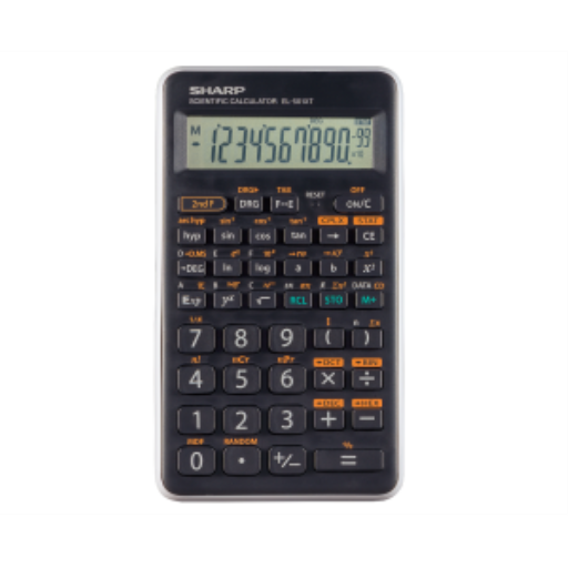 SHARP EL501XTGY Calculatrice scientifique 146 functions