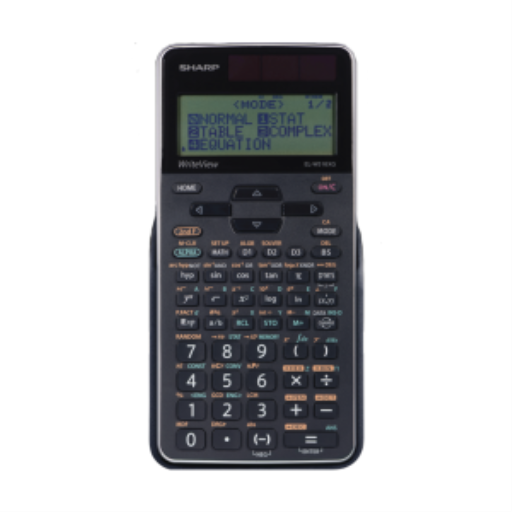 SHARP ELW516XGBSL 640 Function WriteView 4-Line Calculatrice scientifique