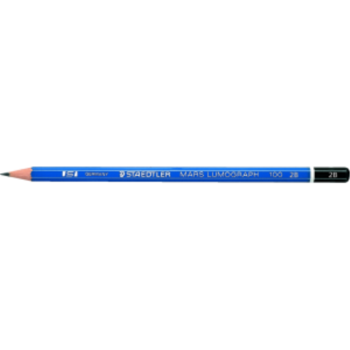 Crayon à mine STAEDTLER Mars Lumograph — 2B (100-2B-M)