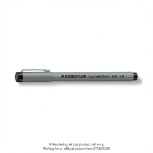Fineliner STAEDTLER Pigment Liner — noir, 1,0 mm (308-10-9-35)