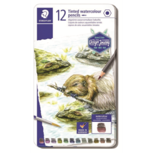 Crayons de couleur STAEDTLER — teintes douces, 12 pièces (14610T-M12)