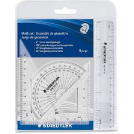 Ensemble de géométrie STAEDTLER — 4 pièces (569-WP4-02)