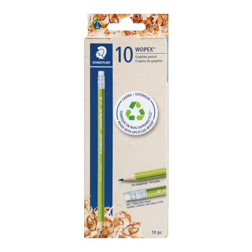 Crayons à mine STAEDTLER Wopex — 10 pièces