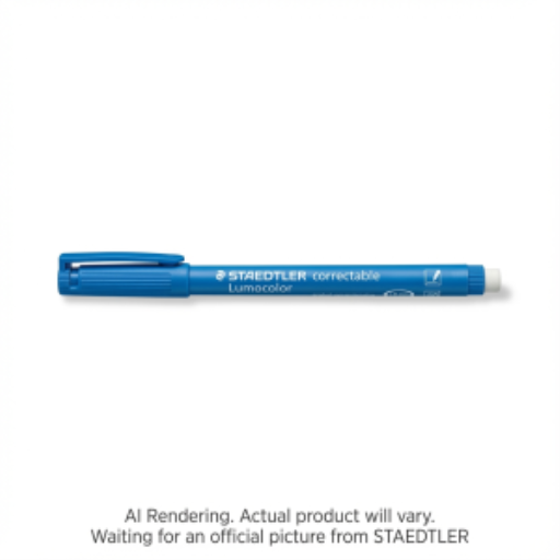 Marqueur STAEDTLER Lumocolor — bleu, pointe moyenne