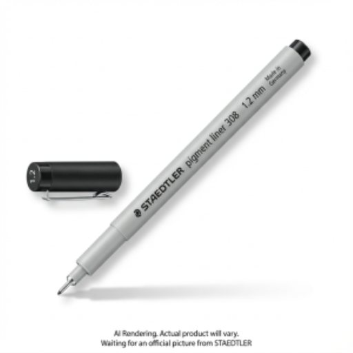 Fineliner STAEDTLER Pigment Liner — 1,2 mm, noir