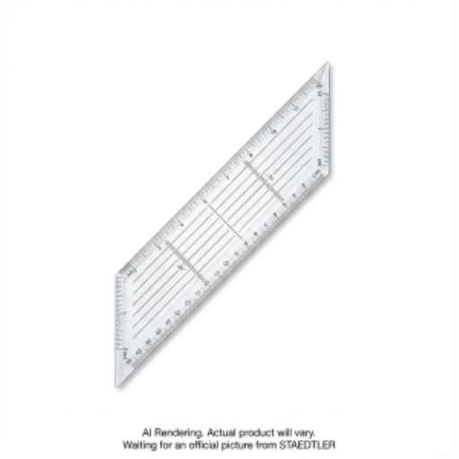 Équerre STAEDTLER — 45/90, 10 po