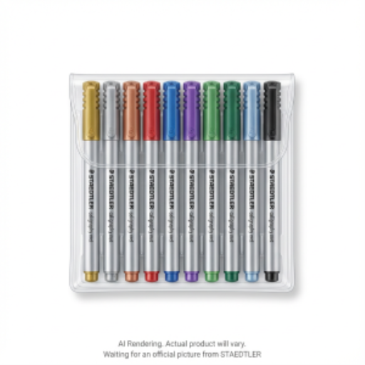 Marqueurs métalliques de calligraphie STAEDTLER — 10 pièces