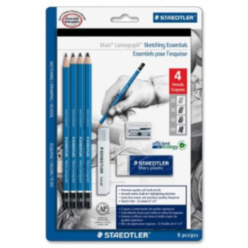 Ensemble de croquis STAEDTLER Mars Lumograph — 8 pièces