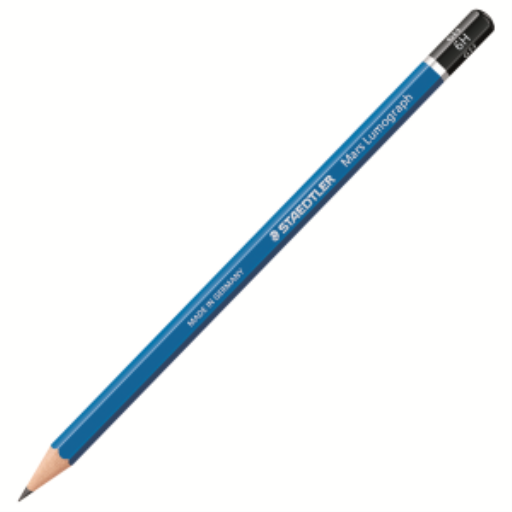 Crayon à mine STAEDTLER Mars Lumograph — 6H