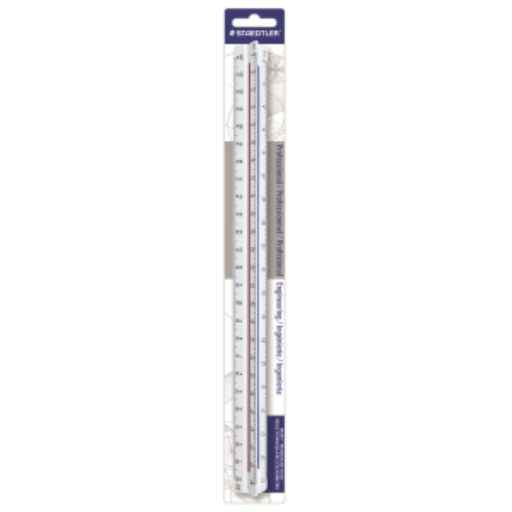 98718-34BK STAEDTLER-Mars Limited Scale triangular plastic