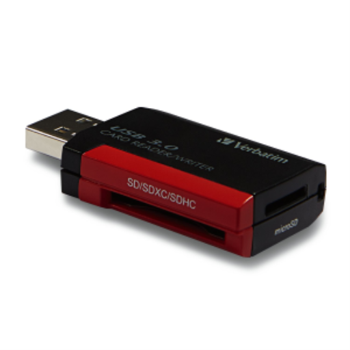 Lecteur de cartes Verbatim — SD/microSD, USB 3.0
