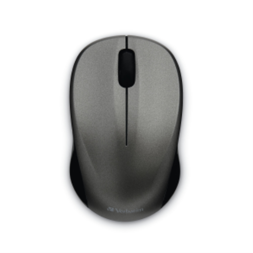 Souris Verbatim — silencieuse, sans fil, graphite