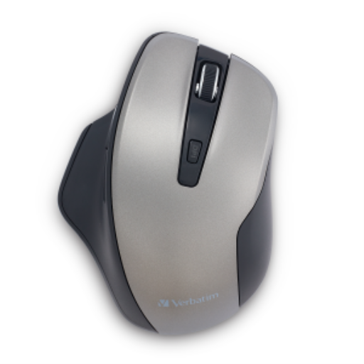 Souris Verbatim — silencieuse, ergonomique, graphite