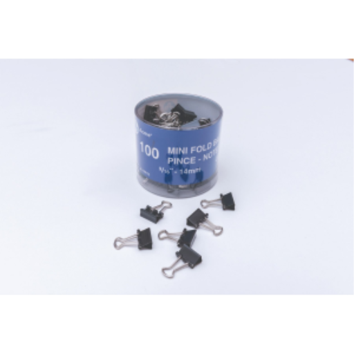 Pince-notes Westcott — 9/16 po / 15 mm, boîte de 100, noir (74010)