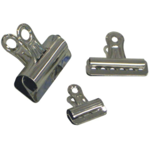 Pinces Bulldog Westcott — 2 3/4 po / 70 mm, paquet de 12 (15107)