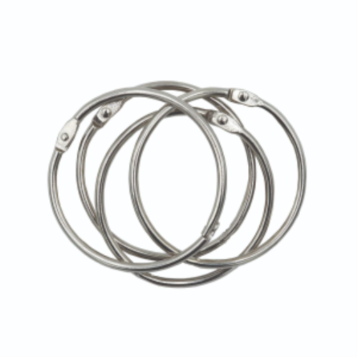 Anneaux de reliure Westcott — 2 po, paquet de 4 (75440)