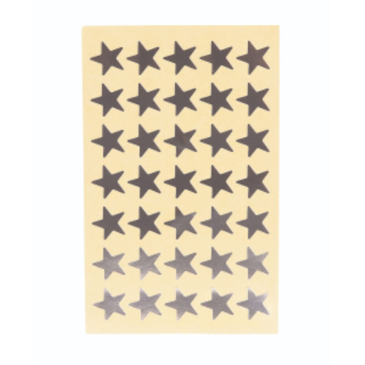 Étoiles argent – paquet de 350