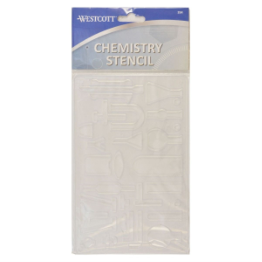 Pochoir Westcott — chimie (354)