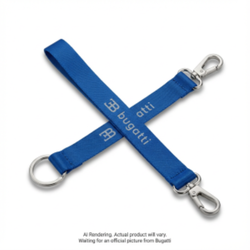 Downtown Essentials Porte-clés – Alloy Zinc Aluminium Buckle TAC2633BU-BLUE