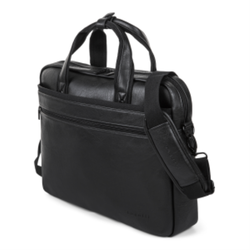 Sac d’ordinateur Bugatti Valentino — noir