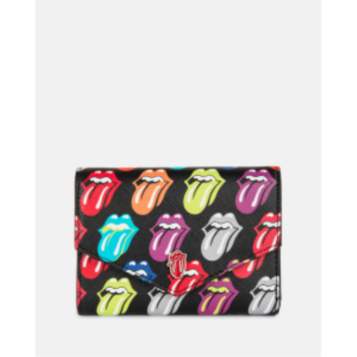 Portefeuille Bugatti The Rolling Stones Cult — argent