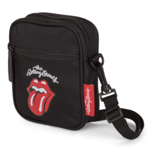 Sac bandoulière Bugatti The Rolling Stones Core — polyester, noir