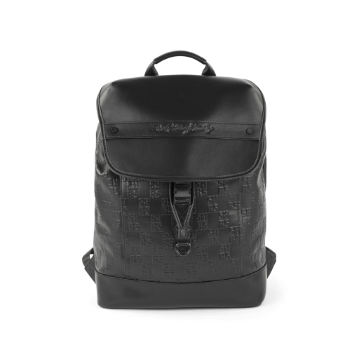 Sac à dos Bugatti The Rolling Stones Paint It Black — cuir, noir