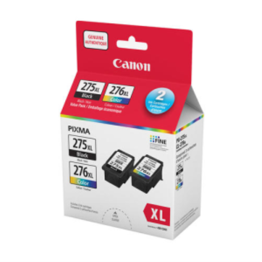 Ensemble d’encre Canon PG-275XL/CL-276XL — noir et couleur, haute capacité (4981C006)